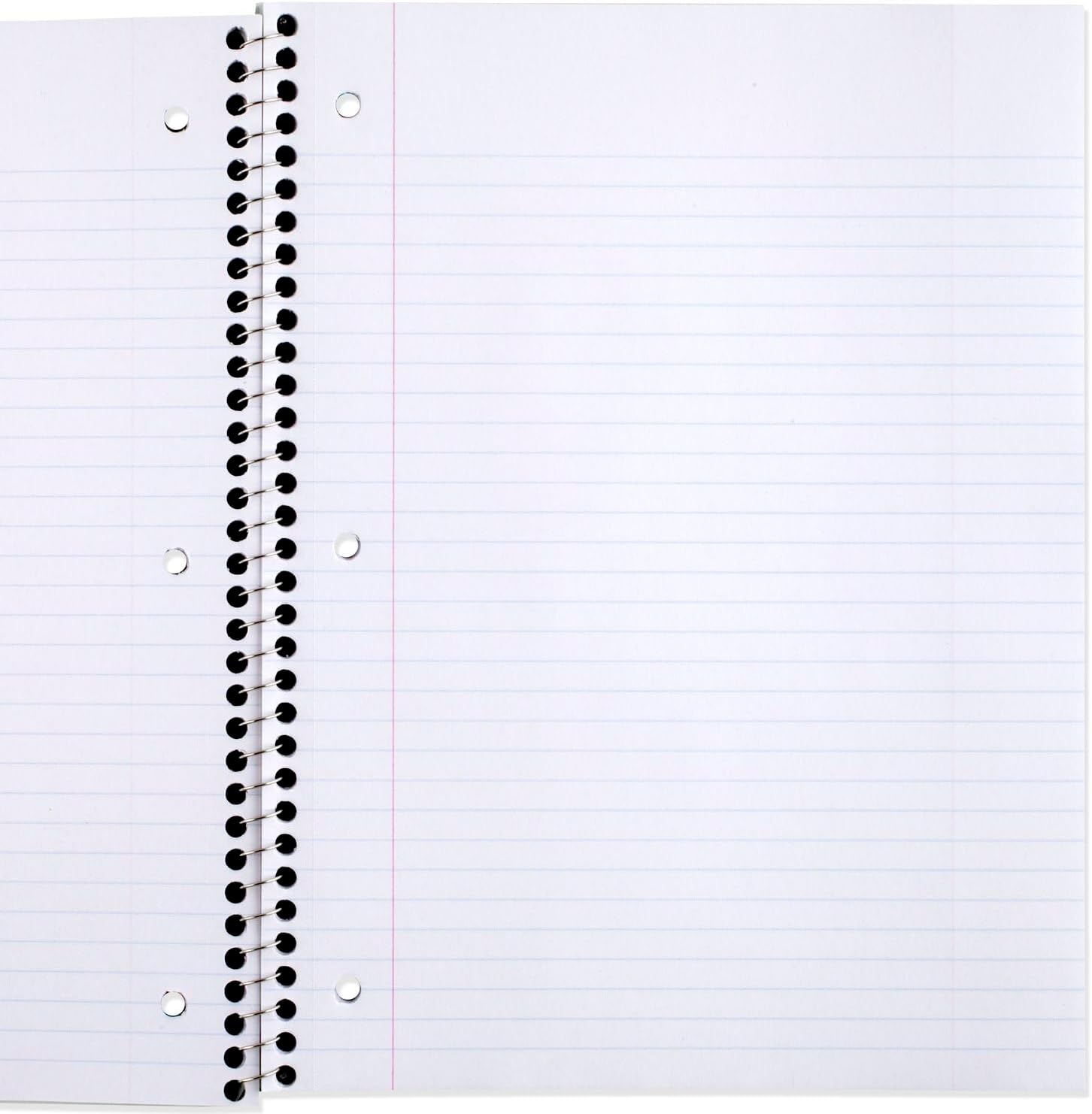 Mead Spiral Notebooks, 6 Pack, 1-Subject, College Ruled Paper, 8" x 10-1/2", 70 Sheets, Assorted Pastel Colors (830049) - Image 3